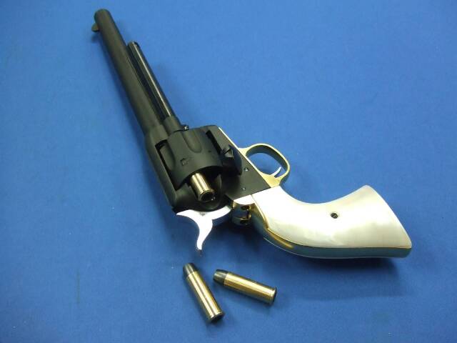 コルト SAA.45 キャバルリーブラススタイル HW パールプラグリップ仕様　Xカートリッジ　 | 　マルシン