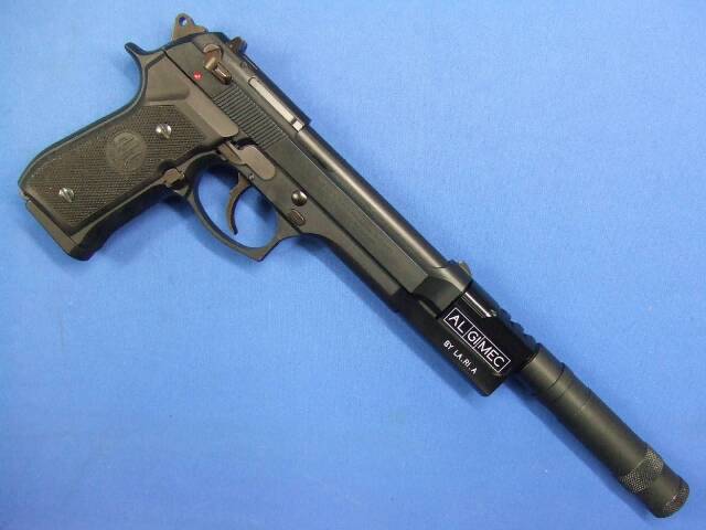 ベレッタM92FS LEON・レオン サイレンサー ReBORN 黒染　 | 　ウエスタンアームズ