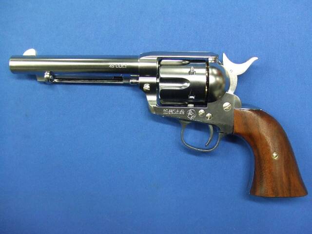 コルトSAA.45 アーティラリー シルバー ABS 木製グリップ仕様　Xカートリッジ　 | 　マルシン