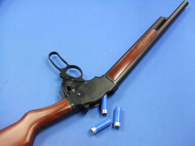 ウィンチェスター M1887 レバーアクション リアルウッド ガス・ショットガン　|　 S&T