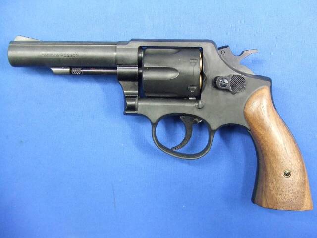 S&W M10 エクセレント HW スムース木製グリップ仕様 リアルXカートリッジ　 | マルシン