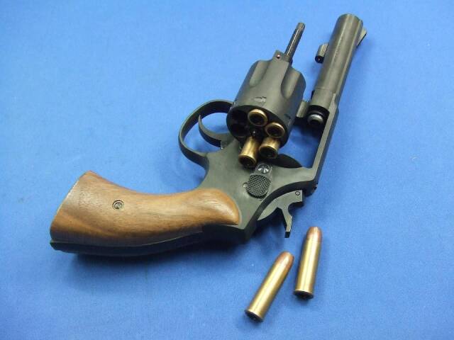 S&W M10 エクセレント HW スムース木製グリップ仕様 リアルXカートリッジ　 | マルシン