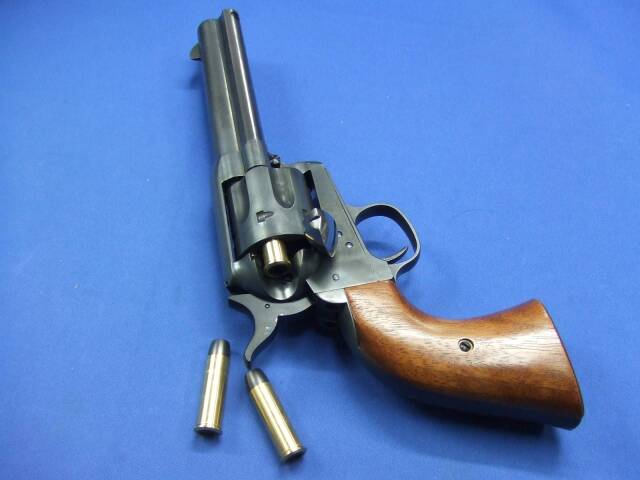 コルト SAA.45 シビリアン エクセレント HW 木製グリップ仕様　Xカートリッジ　 | 　マルシン