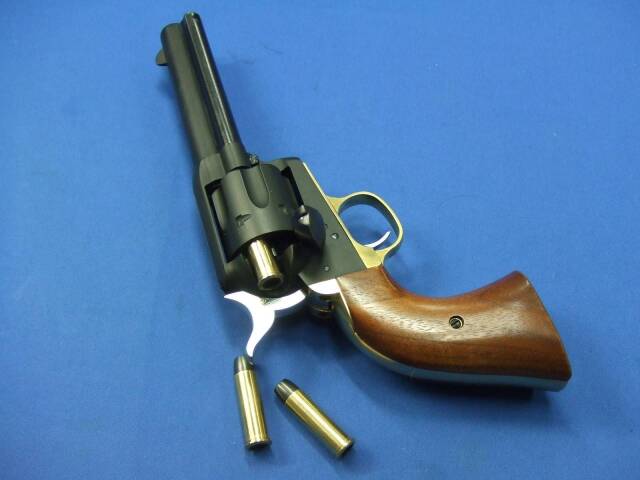 コルト SAA.45 シビリアン ブラススタイル HW 木製グリップ仕様　Xカートリッジ　 | 　マルシン