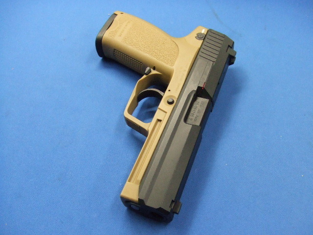 KSC H&K USP .45 Metal Slide GBB Pistol(Black & TAN
