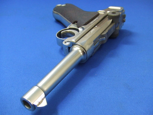 ルガー　P08　4インチ　シルバー | タナカ