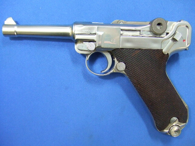 ルガー　P08　4インチ　シルバー | タナカ