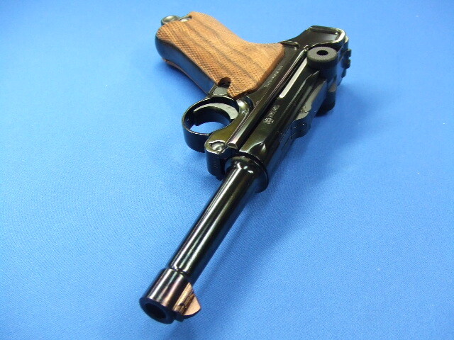 ルガーP08　4インチ　ミッドナイトゴールド 限定　木製グリップ | タナカ