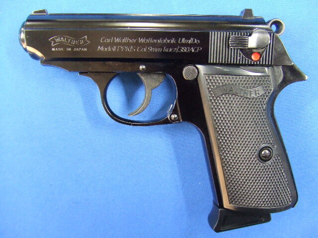マルゼン ワルサーニューPPK/S ブラックメタル マルゼン】ワルサー ニューPPK/S ブラックメタル・サイレンサー