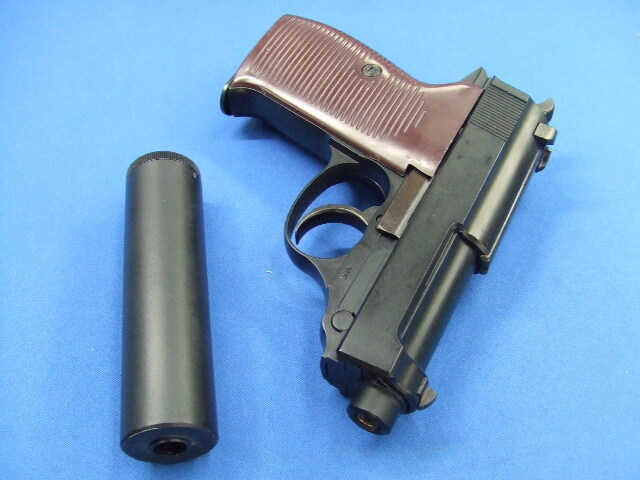 ワルサーP38 MAXI　ゲシュタポ　+　サイレンサー