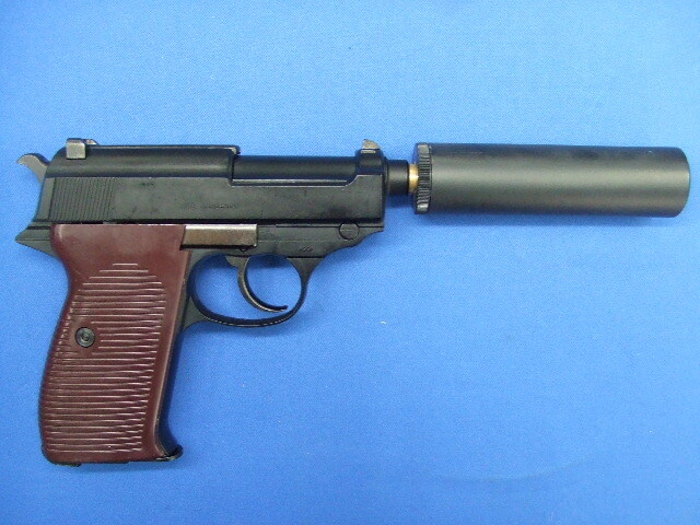 ワルサーP38 MAXI　ゲシュタポ　+　サイレンサー