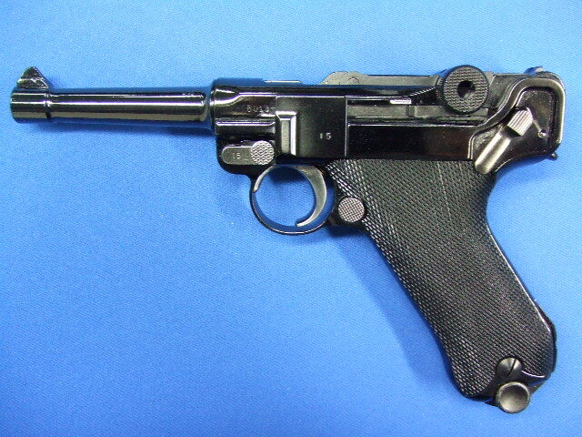 ルガーP08 4インチ　ジュピター　スチールフィニッシュ | タナカ