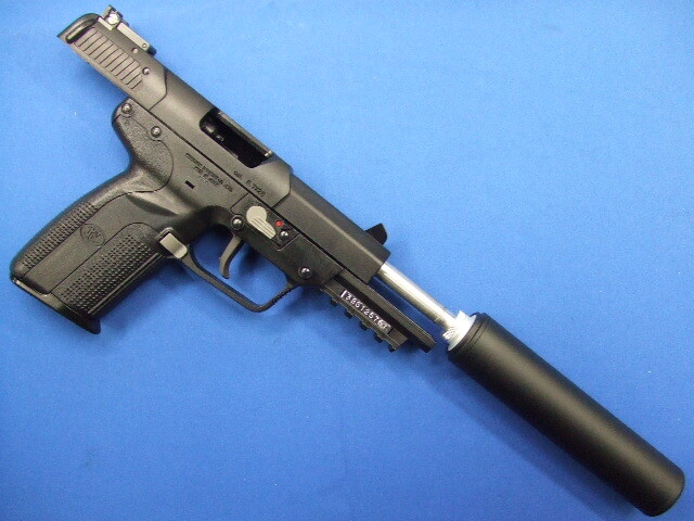 FN Five-seveN 6mmBB CO2 ブラック + サプレッサー | マルシン