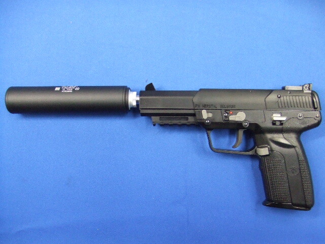 FN Five-seveN 6mmBB CO2 ブラック + サプレッサー | マルシン