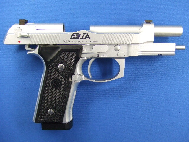 ベレッタM92FS　エリート1A　オールシルバー | ウエスタンアームズ