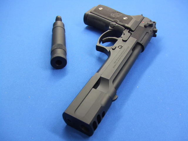 ベレッタM92FS　LEON サイレンサー　ブラック | ウエスタンアームズ