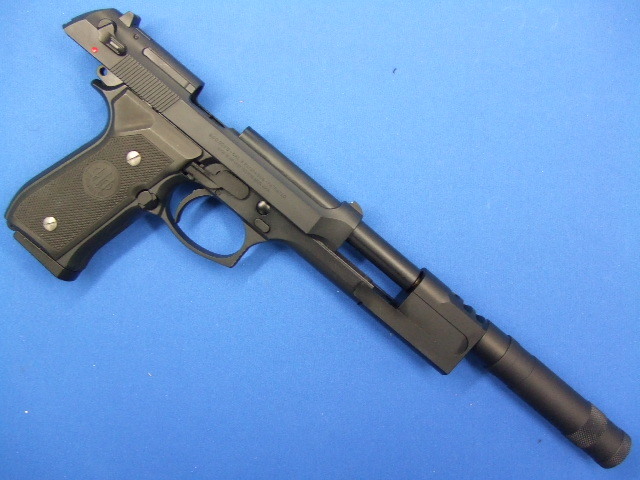 ベレッタM92FS　LEON サイレンサー　ブラック | ウエスタンアームズ