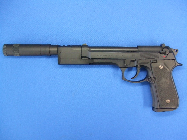 ベレッタM92FS　LEON サイレンサー　ブラック | ウエスタンアームズ