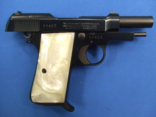 ベレッタＭ1934　ＤＸ ホワイトパールグリップ | ウエスタンアームズ