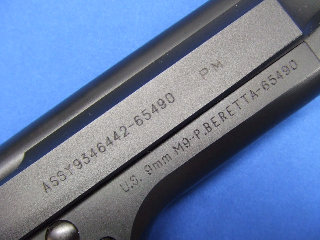 U.S.9mmM9 ABS 07ハードキック　ベレッタ刻印 | KSC
