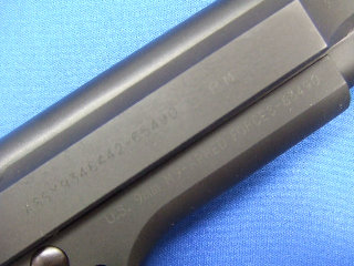U.S.9mmM9 HW 07ハードキック　ベレッタ刻印  |  KSC