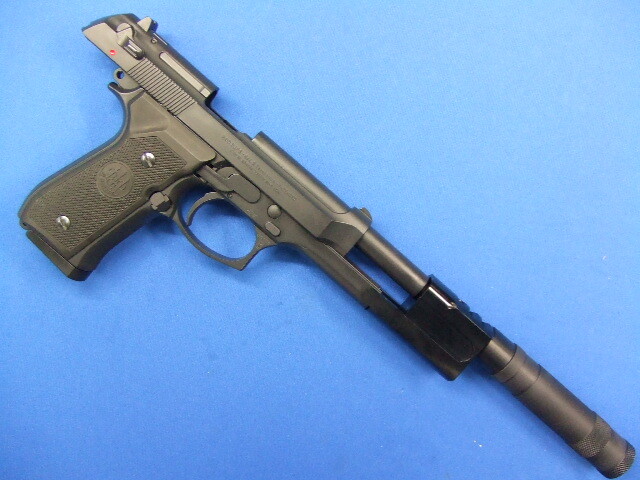 ベレッタM92FS LEON サイレンサー セミグロスブラック | ウエスタンアームズ