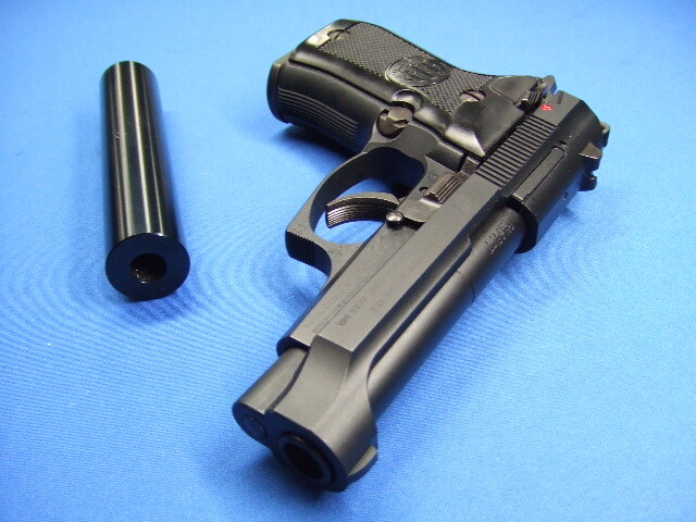 ベレッタＭ84FS サイレンサー ブラック | ウエスタンアームズ