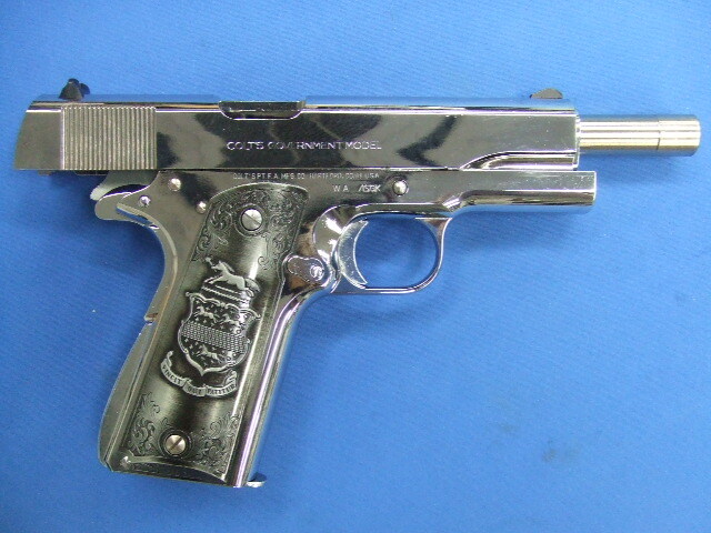 コルト ガバメント シリーズ70 プレミアム 09 シルバー　 | ウエスタンアームズ