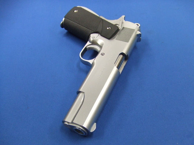 コルト ガバメント MK4シリーズ70 CQBカスタム オールシルバー (マグナテック）　 | ウエスタンアームズ
