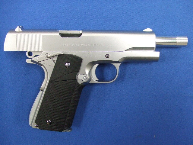コルト ガバメント MK4シリーズ70 CQBカスタム オールシルバー (マグナテック）　 | ウエスタンアームズ