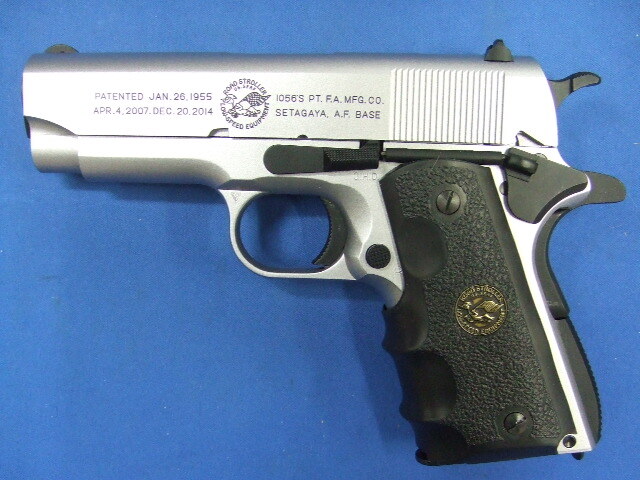 1056（トコロ）ミニ ガバメント オールシルバー　世田谷ベースモデル SP　 | ウエスタンアームズ