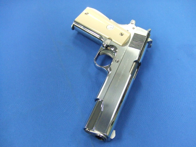 コルトMKⅣシリーズ70 クロームシルバー アイボリータイプグリップ　 | ウエスタンアームズ