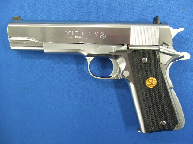 コルトガバメントＭＫ4シリーズ80 クロームフィニッシュ (Rタイプ）　 | ウエスタンアームズ