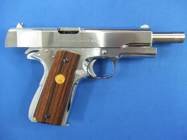 WA コルトガバメントシリーズ'70 シルバーモデルガスガン