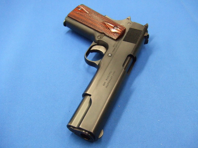 コルトM1911 ブリティッシュ サービスピストル リアルスチールフィニッシュ　 |   ウエスタンアームズ