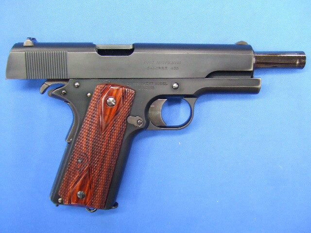 コルトM1911 ブリティッシュ サービスピストル リアルスチールフィニッシュ　 |   ウエスタンアームズ