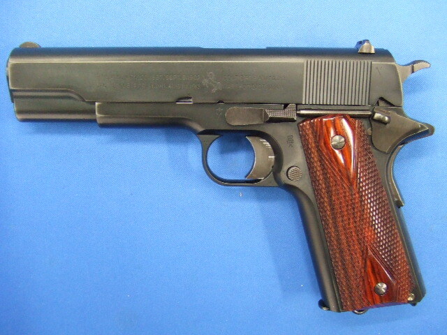 コルトM1911 ブリティッシュ サービスピストル リアルスチールフィニッシュ　 |   ウエスタンアームズ