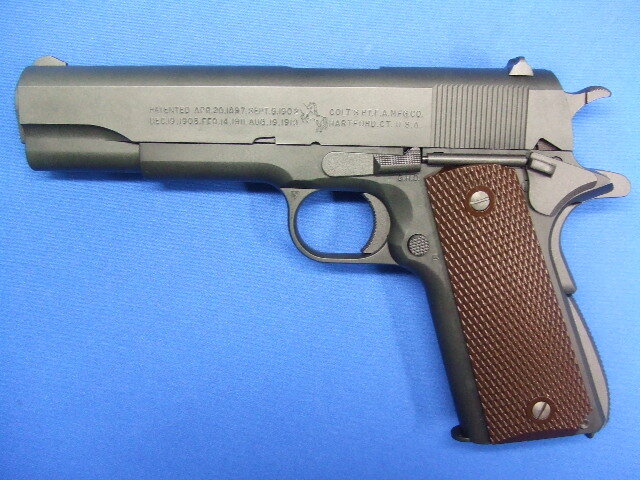 コルトガバメント M1911A1ミリタリーモデル カーボンブラック HW　 | ウエスタンアームズ