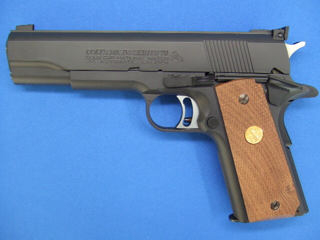 コルト シリーズ70 ゴールドカップ ナショナルマッチ オールブラック　 | ウエスタンアームズ