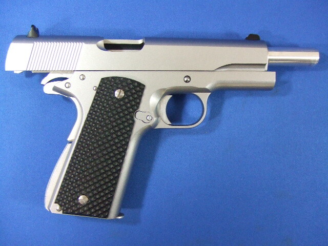 MIL-SPEC・ミルスペック 1911A1 CAL.45 シルバー WA渋谷店2007年正月限定 　 |   ウエスタンアームズ