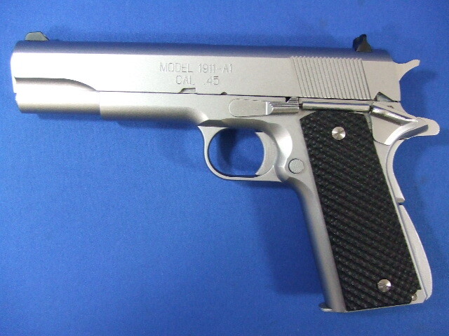 MIL-SPEC・ミルスペック 1911A1 CAL.45 シルバー WA渋谷店2007年正月限定 　 |   ウエスタンアームズ