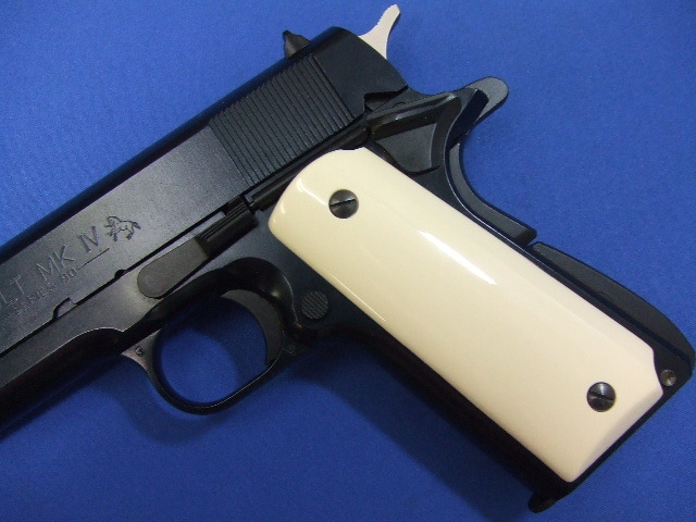 コルトガバメントMK4 シリーズ80 DXエディション アイボリーポリマーグリップ　 | ウエスタンアームズ
