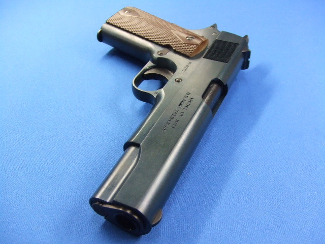 エラン M1911 レミントンUMC ホワイトレター刻印 ケースブルーモデル