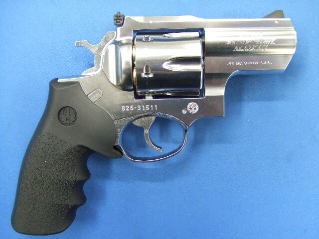 ルガースーパーレッドホーク .44Mag アラスカン シルバーABS ホーグタイプグリップ仕様 リアルXカートリッジ | マルシン
