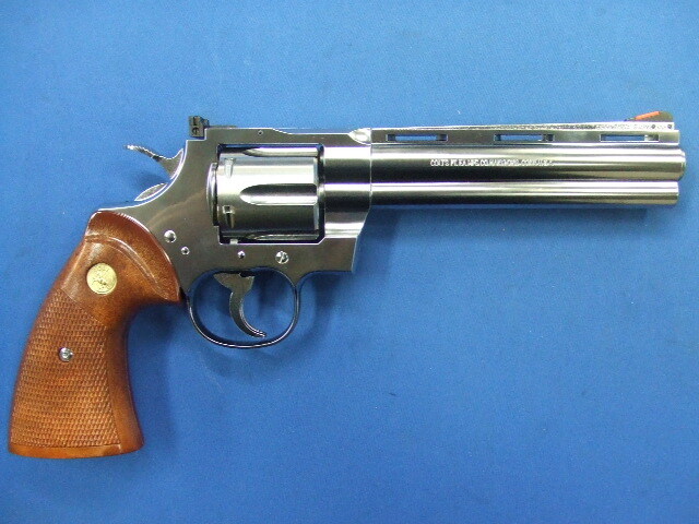 コルト パイソン 6in R-Model　ステンレスフィニッシュ | タナカ