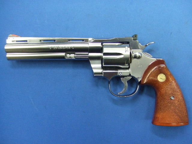 コルト パイソン 6in R-Model　ステンレスフィニッシュ | タナカ