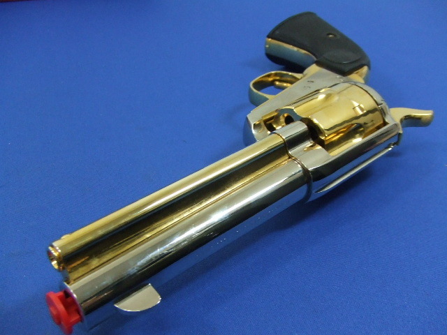 コルトSAA.45 シビリアン　ニッケル＆ゴールド | タナカ