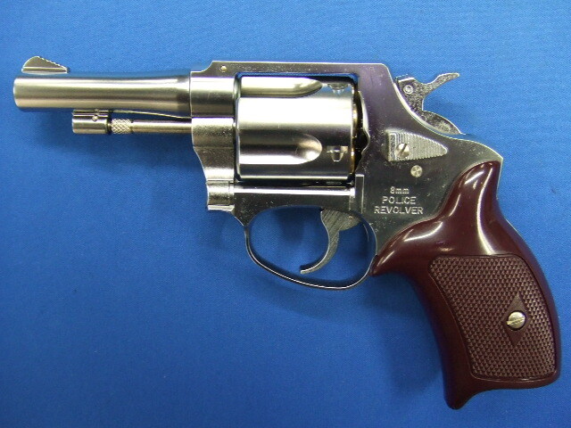 8mm ポリスリボルバー 3インチ シルバー | マルシン
