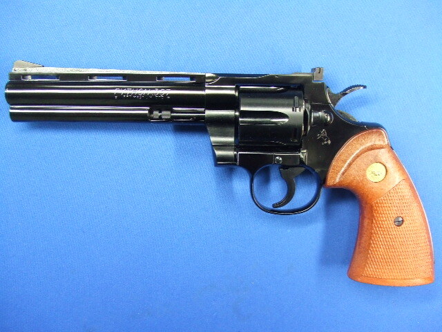 コルト パイソン 6インチ　スチールフィニッシュ | タナカ