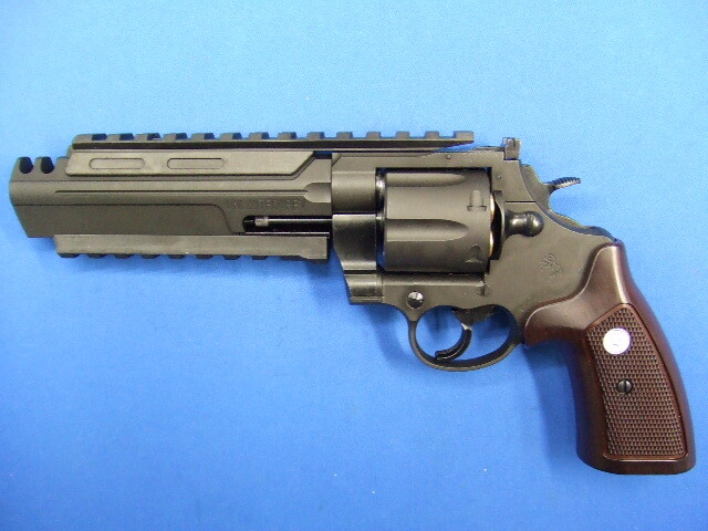 アンリミテッドリボルバー 6mmBB ブラック HW Xカートリッジ | マルシン